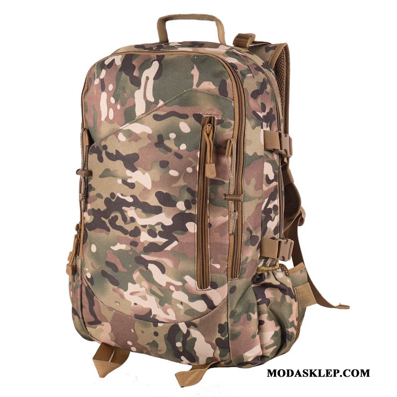 Męskie Plecak Podróżny Tanie Torba Turystyczna Męska Outdoor Damska Duża Pojemność Khaki Kamuflaż