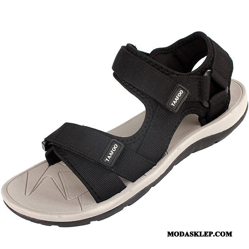 Męskie Sandały Kup Buty 2019 Tendencja Casual Outdoor Czarny