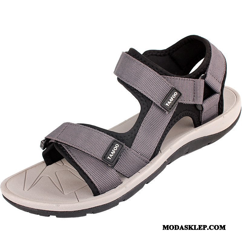 Męskie Sandały Kup Buty 2019 Tendencja Casual Outdoor Czarny