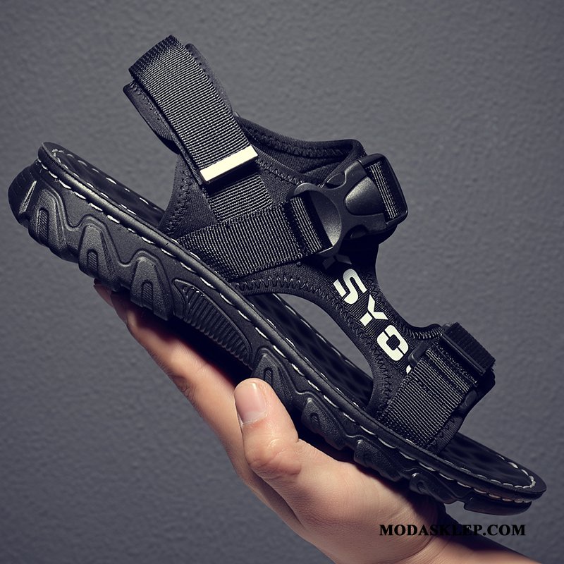 Męskie Sandały Oferta Sportowe Męska Student Outdoor Tendencja Szary