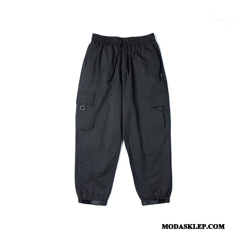 Męskie Spodnie Cargo Kupię Tendencja Nowy Slim Fit Męska Spodnie Dresowe Czysta Zielony