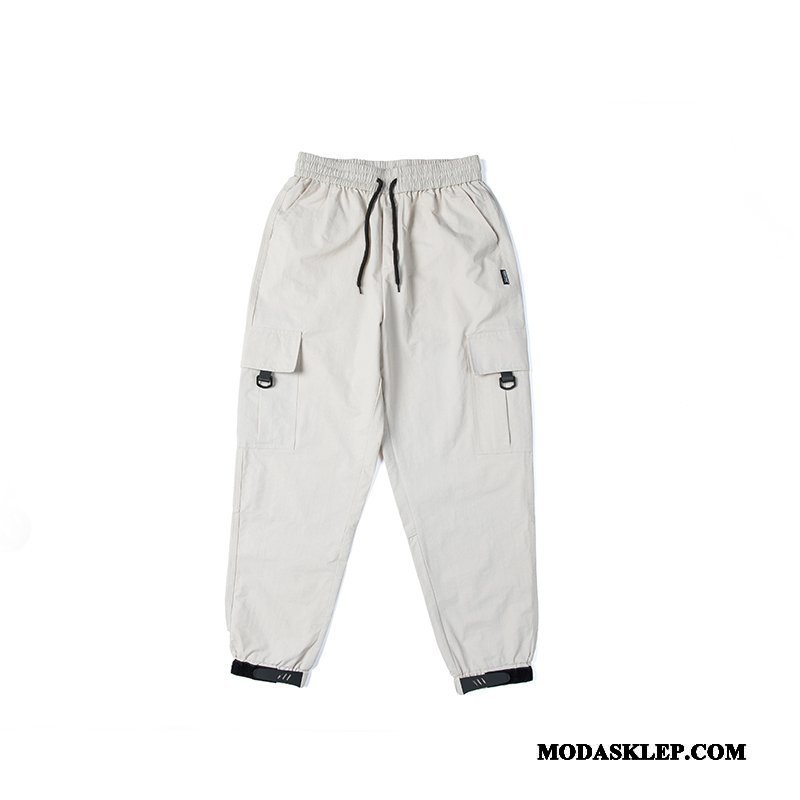 Męskie Spodnie Cargo Kupię Tendencja Nowy Slim Fit Męska Spodnie Dresowe Czysta Zielony