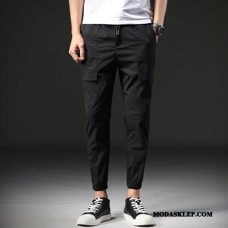 Męskie Spodnie Oferta Lato Slim Fit Wiosna Męska Młodzież