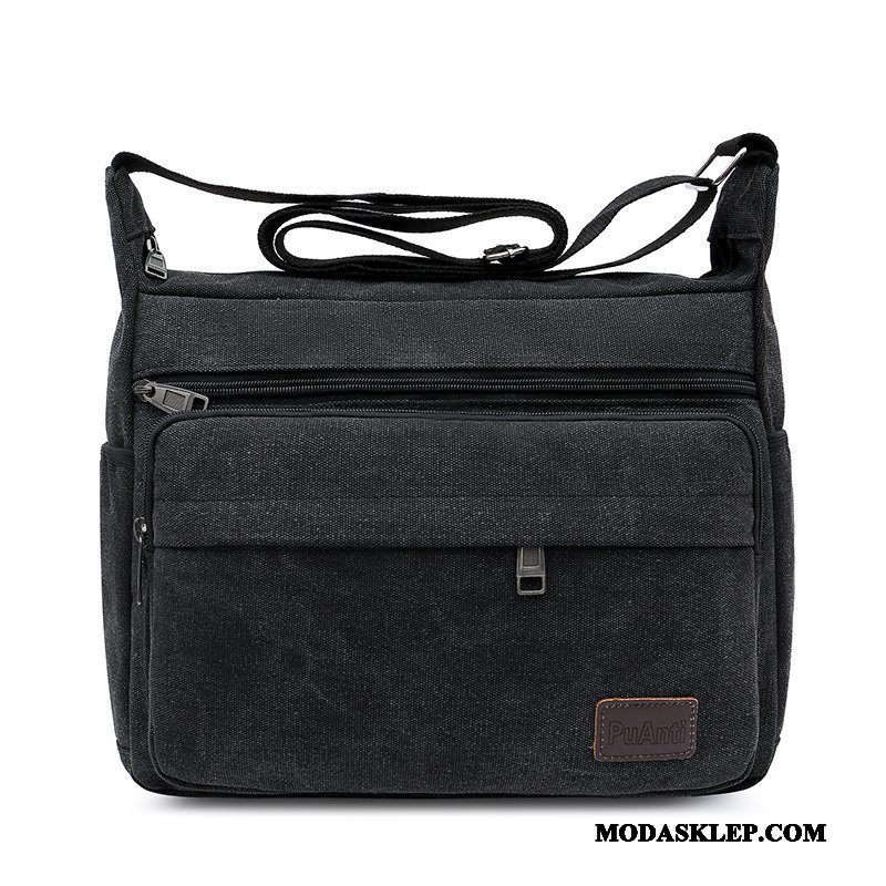 Męskie Torby Na Ramię Sprzedam Casual Torba Na Ramię Outdoor Męska Prosty Khaki