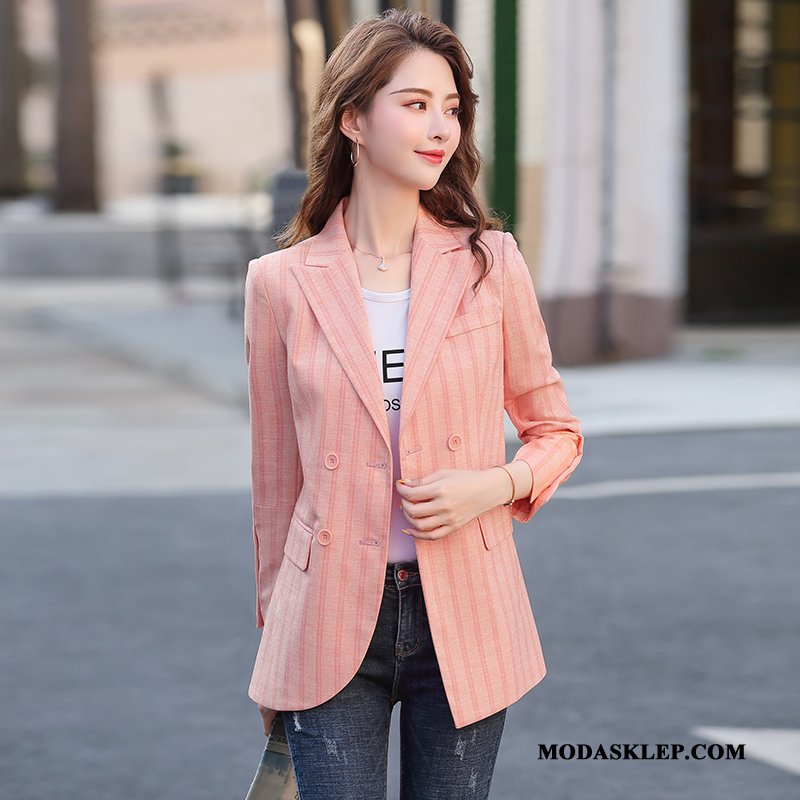 Damskie Blezer Sprzedam Moda Damska Marynarka Brytyjskie Eleganckie Proszek