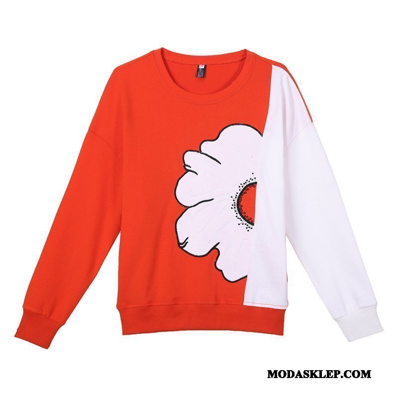 Damskie Bluza Z Kapturem Kupię 2019 Nowy Bluzy Z Kapturem Tendencja Damska Oranż