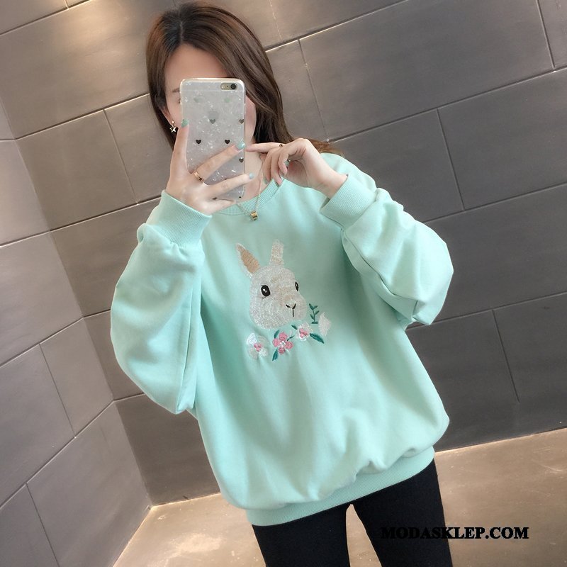 Damskie Bluza Z Kapturem Online Moda Tendencja Wiosna Student Szerokie