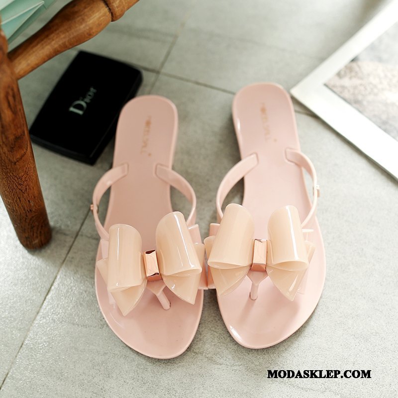 Damskie Japonki Oferta Buty Plażowe Płaskie Podróż Kapcie Proszek