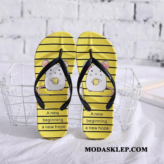 Damskie Japonki Online Odzież Wierzchnia Antypoślizgowe Tendencja Plażowe Moda