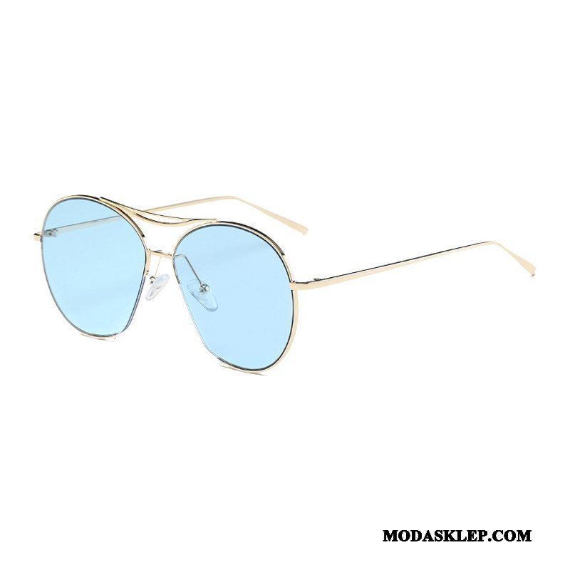 Damskie Okulary Przeciwsłoneczne Oferta Trendy Krótkowzroczność Plażowe Męska Damska Niebieski Srebrny Proszek