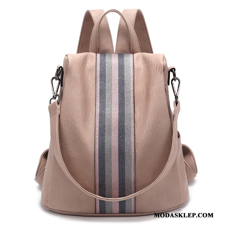 Damskie Plecak Oferta Miękka Skóra Nowy Wszystko Pasuje Duża Pojemność Moda Khaki