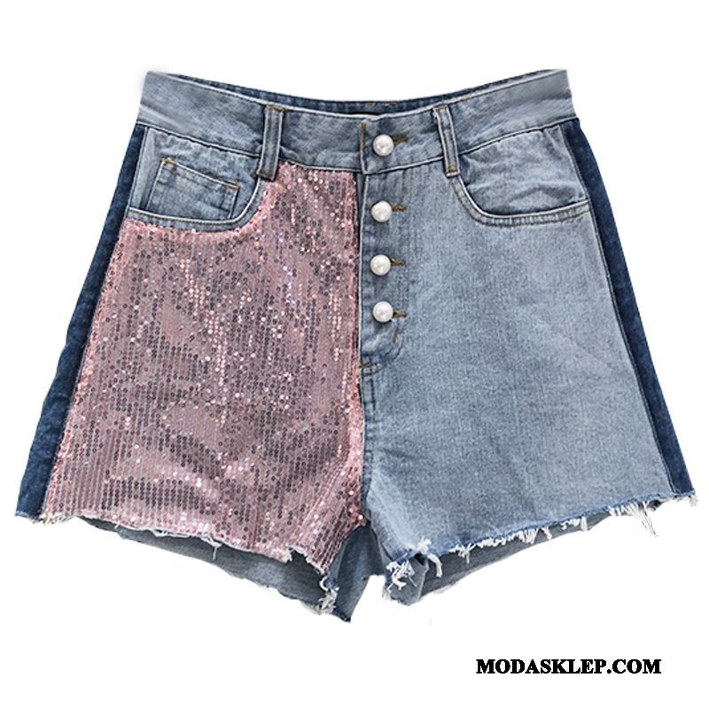 Damskie Spodenki Sprzedam Nowy Szorty Damska Denim Lato Mieszane Kolory Niebieski