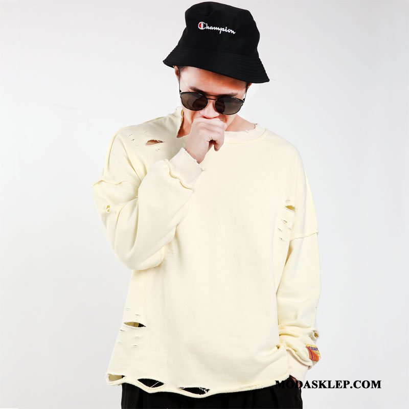 Męskie Bluza Z Kapturem Online Bluzy Z Kapturem Długi Rękaw Tendencja 2019 Moda Khaki Czerwony