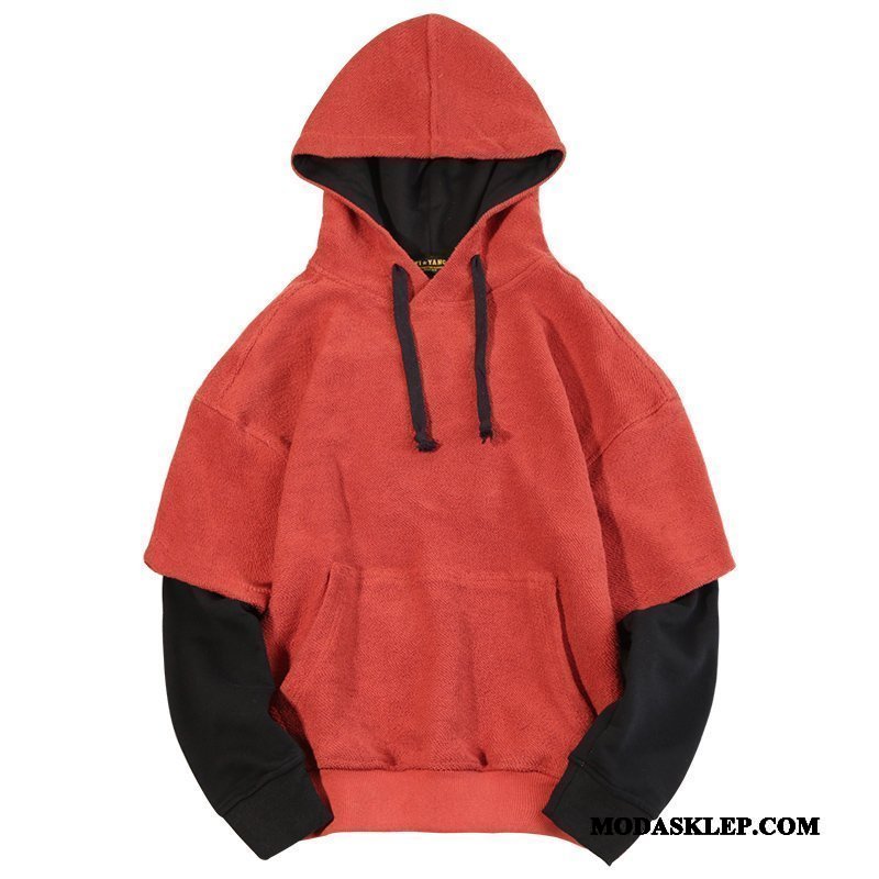 Męskie Bluza Z Kapturem Sprzedam Bluzy Z Kapturem Hip-hop 2019 Pullover Płaszcz Czerwony