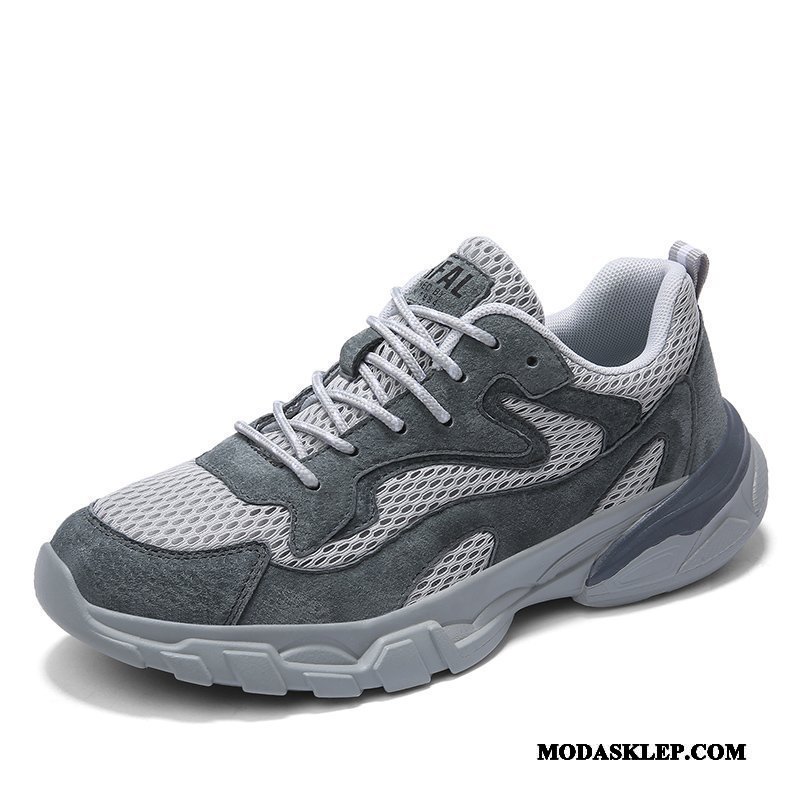 Męskie Buty Sportowe Sklep Buty Na Deskorolke Wiosna 2019 Trampki Tendencja Szary