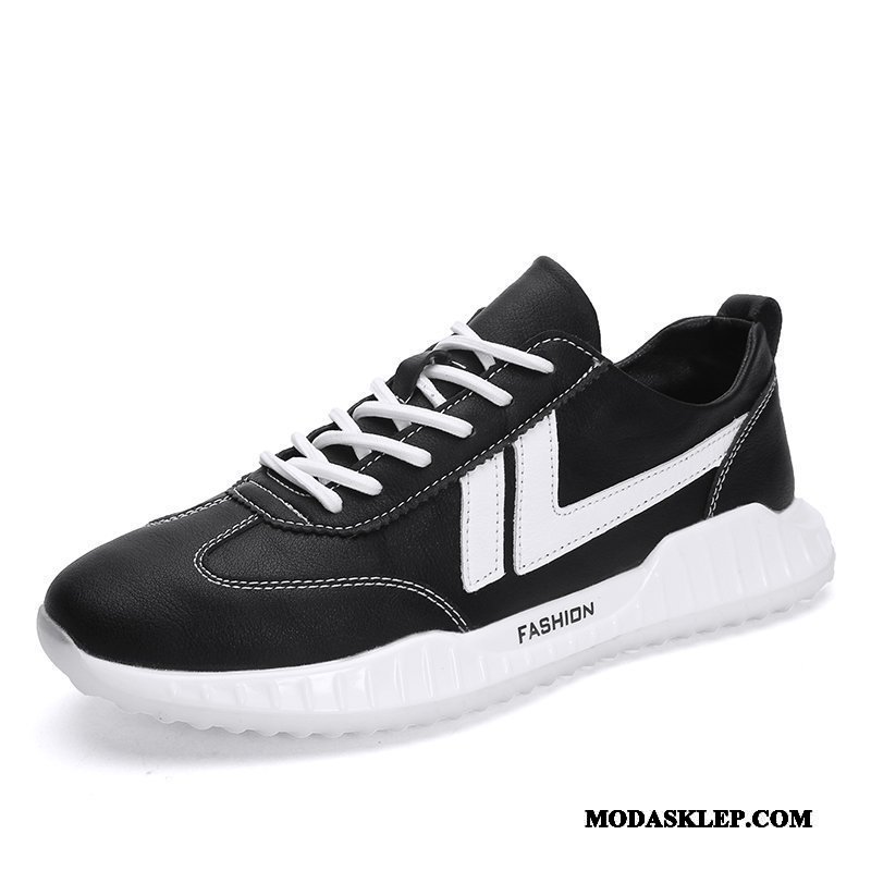 Męskie Buty Sportowe Sklep Męska Buty Na Deskorolke Tendencja Wiosna Buty Do Biegania Biały Czarny