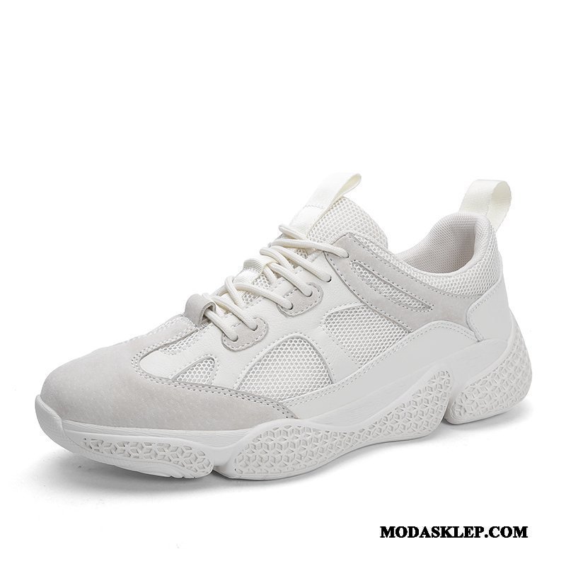 Męskie Buty Sportowe Sklep Student Młodzieżowa Tendencja Męska 2019 Beżowy