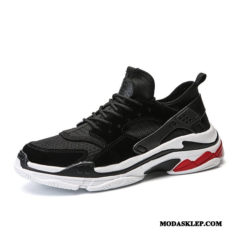 Męskie Buty Sportowe Sprzedam Lato Tendencja Casual Buty Na Deskorolke Super Czarny