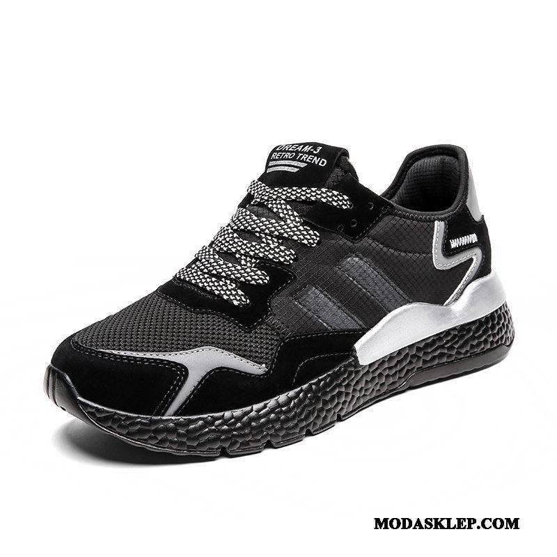 Męskie Buty Sportowe Sprzedam Wiosna Młodzież Casual Męska Tendencja Czarny