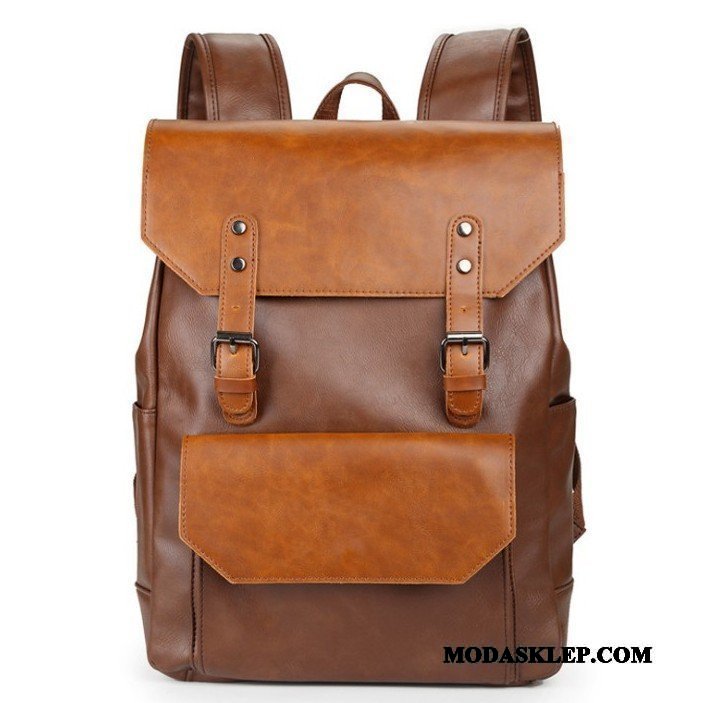 Męskie Plecak Oferta Outdoor Damska Moda Torba Na Komputer Vintage Żółty