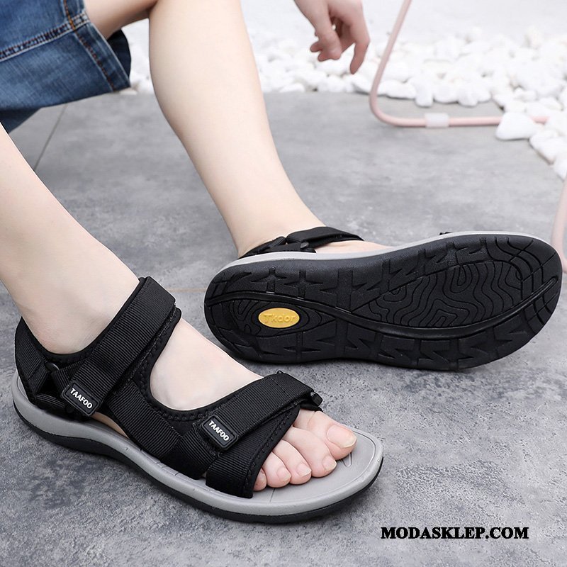 Męskie Sandały Kup Buty 2019 Tendencja Casual Outdoor Czarny