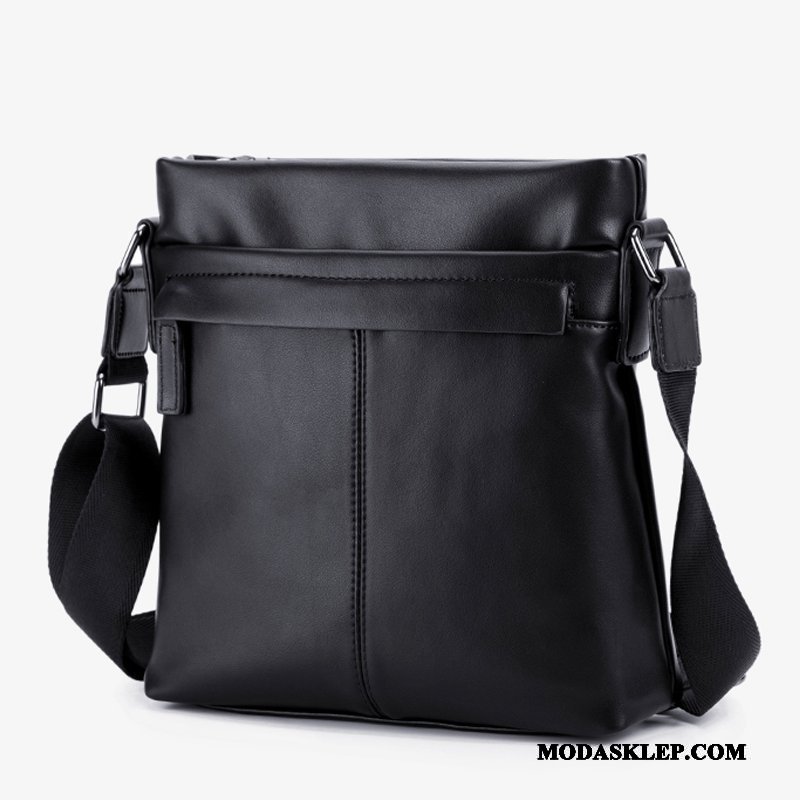 Męskie Torby Na Ramię Tanie Torba Messenger Torba Na Ramię Prosty Trendy Męska Czarny