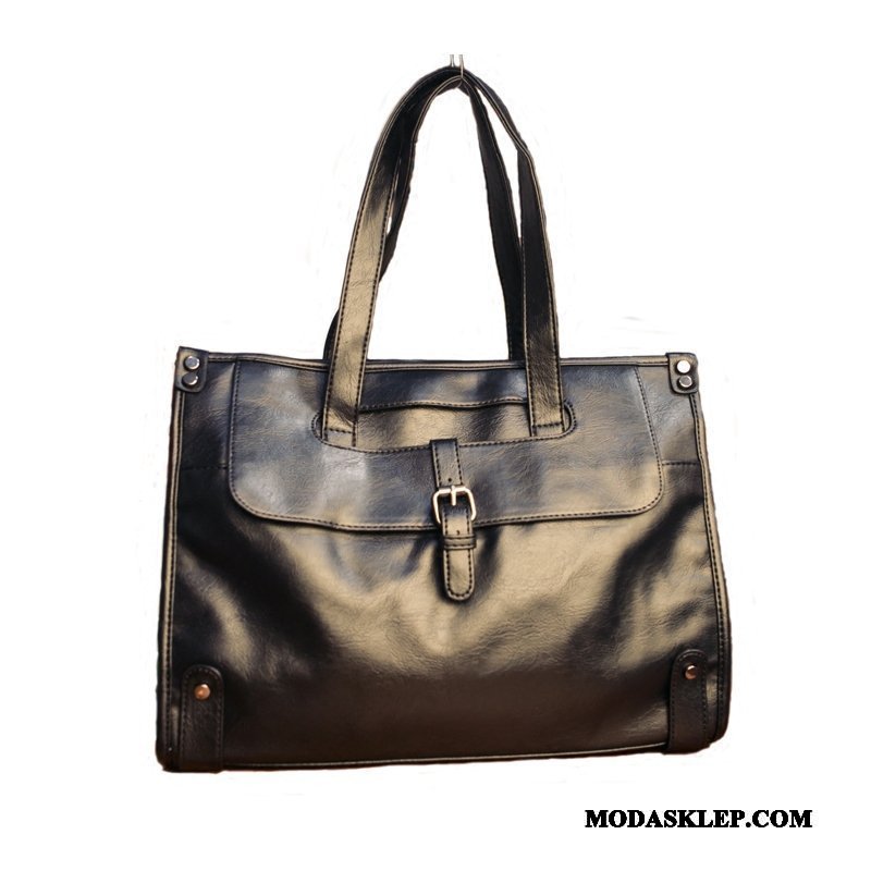 Męskie Torebki Sprzedam Torba Messenger Biznes Moda Trendy Torba Na Komputer Czarny